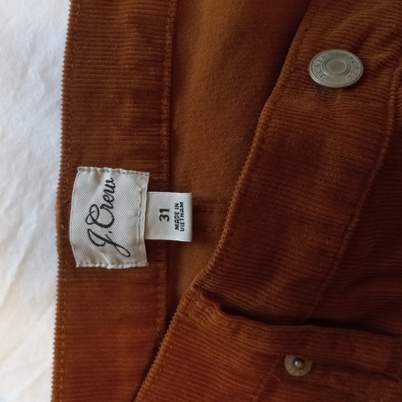 J.Crew corduroy light brown pants. Size 31. Used few times, in good condition. - Picture 3 of 7